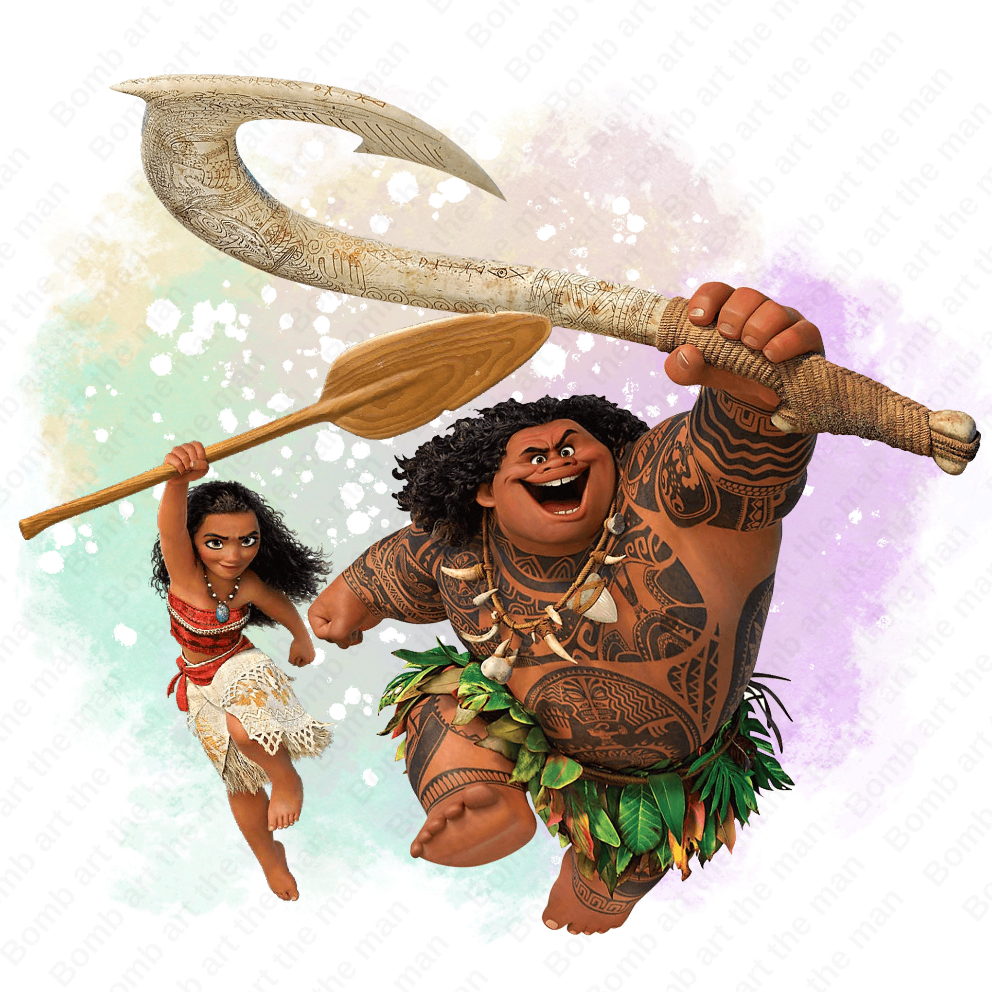 Disney MOANA キャラクター モアナ マウイ マウイ｜モアナと伝説の海