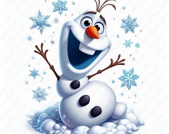 Frozen Olaf png, Olaf clipart, Frozen karakter png, Frozen clipart, instant download