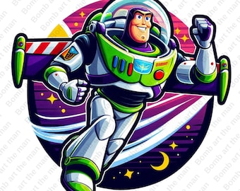 Buzz Lightyear png, Buzz Lightyear clipart, Toy Story characters, instant download