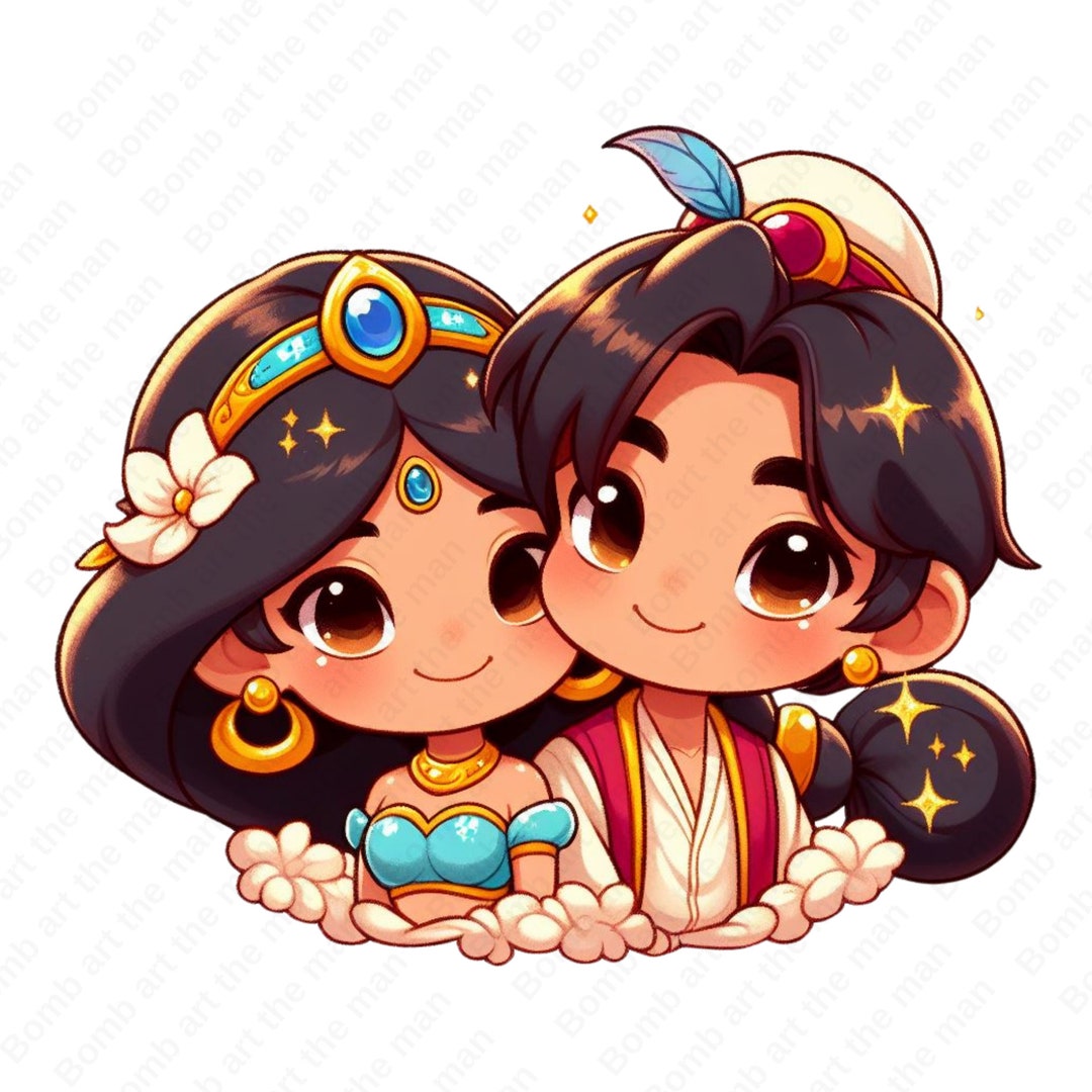 ジャスミン姫とアラジンのPNG、ジャスミン姫のクリップアート