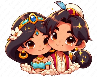 ジャスミン姫とアラジンのPNG、ジャスミン姫のクリップアート