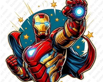 İron man Clipart, İron man png, Superheld Clipart, Superheld png, sofortiger Download