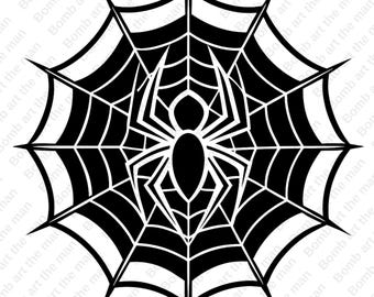 Spiderman clipart, Spiderman png, Spider web png, transparent design, instant download