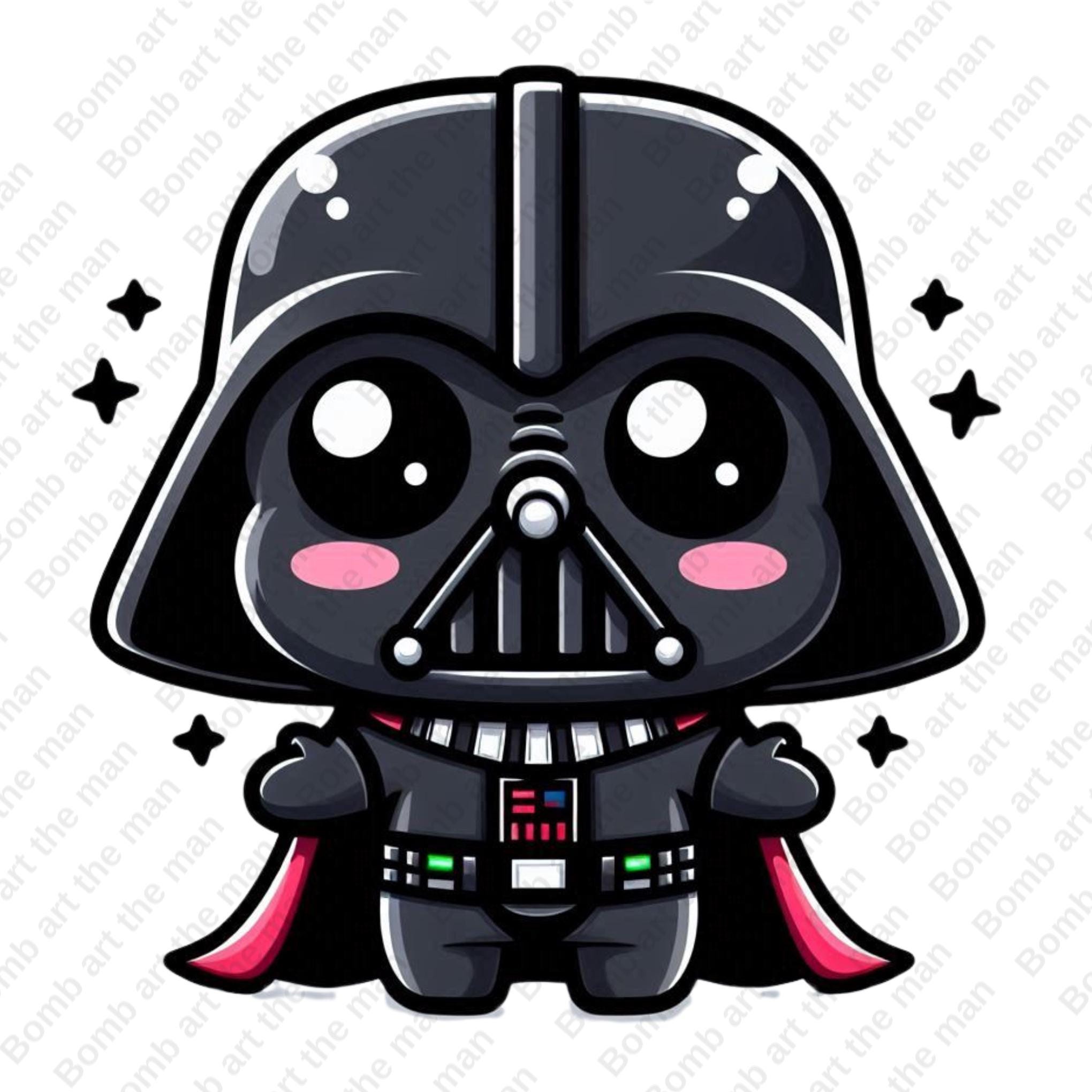 かわいいダース ウェイダーのクリップアート、スター ウォーズの