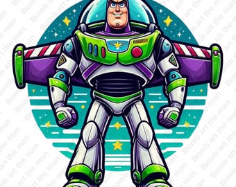 Buzz Lightyear png, Buzz Lightyear clipart, Toy Story characters, instant download