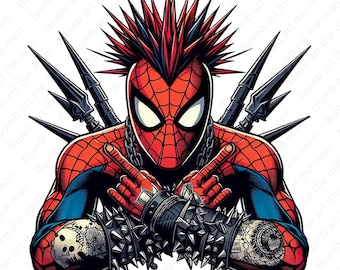 Spiderman png, Spiderman special clipart, super hero png, transparent design, instant download
