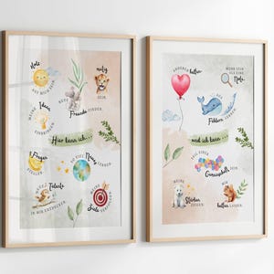 Cartel con afirmaciones para estudiantes | Aula y escuela | Carteles infantiles | Cartel con creencias positivas | carteles de aprendizaje para niños