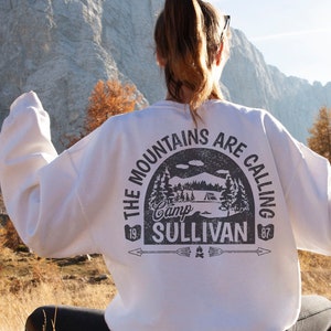 Camp Sweatshirt Custom Etsy