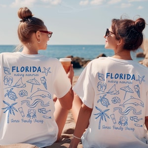 Family Vacation Shirts, Beach TShirt, Family Beach Trip, Vacation 2025 Tee, Coastal T Shirt, Island Tropical, Family Vacay, Personalized