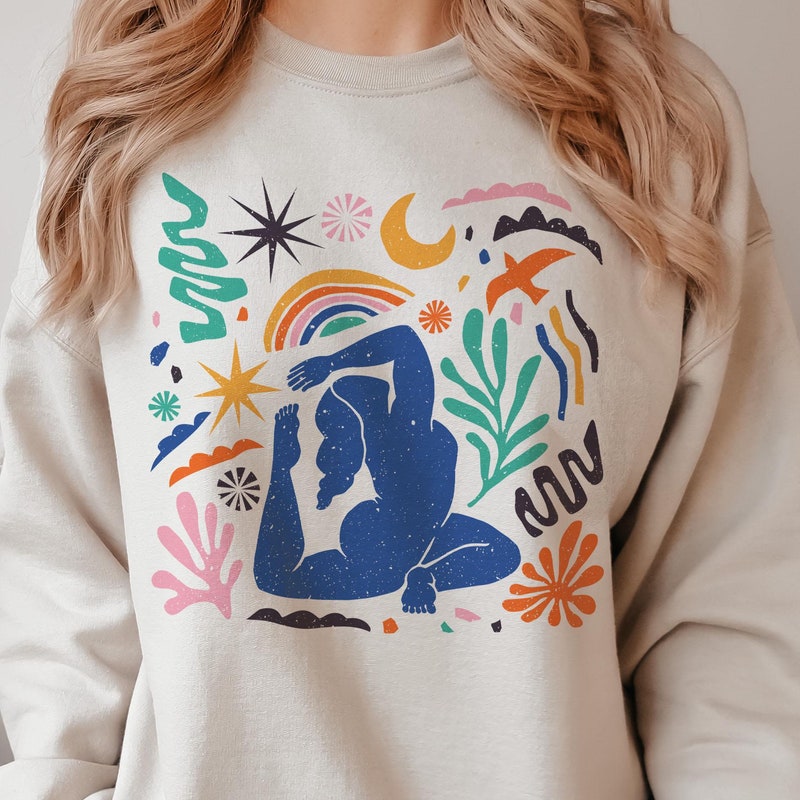But First... Yoga Sweatshirt main image 1