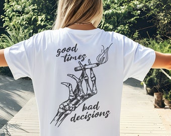 Skeleton Shirt, Funny Skeleton Tshirt, Halloween Skeleton T Shirt, Skeleton Hand Shirt, Alternative Shirt, Gothic T-Shirt, Goth Tshirt, Edgy