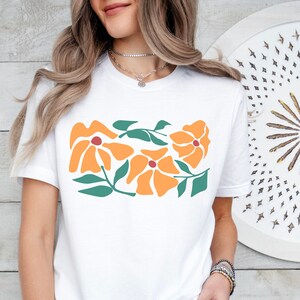 Floral Shirt, Spring T-Shirt, Flower Shirt, Flower TShirt for Mom, Wild Flowers T-Shirt, Wildflower Tshirt, Floral T Shirt, Flowers Shirt