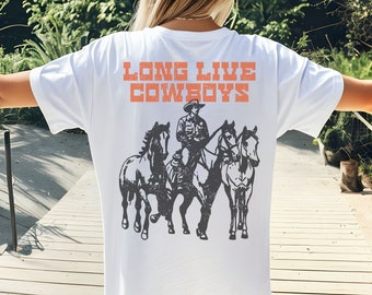 Cowboy Shirt, Western Tshirt, Western Cowboy Shirt, Cowboy T-Shirt Women, Vintage Western, Retro Western Tshirt, Country Western Shirt