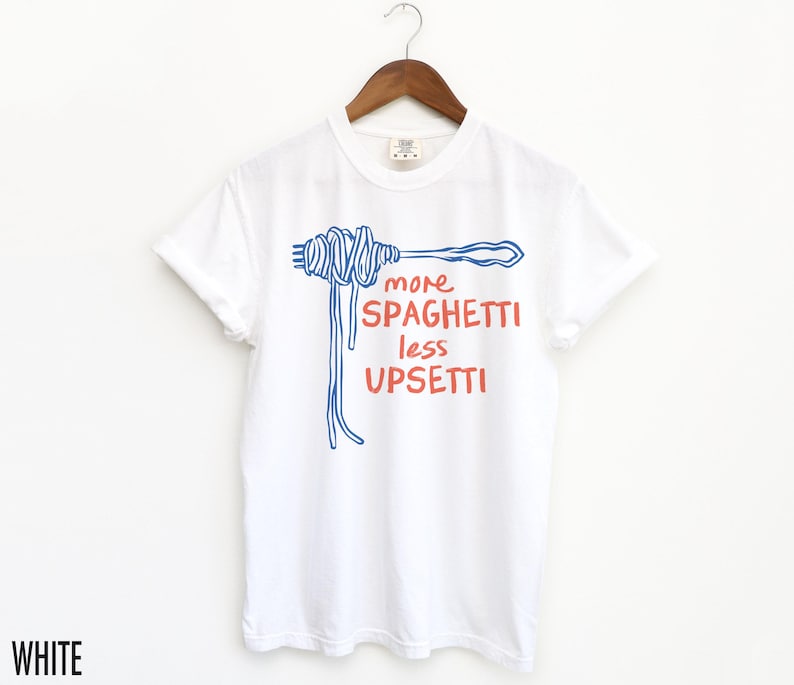 Spaghetti Shirt, Youth Sizes, Funny Food Shirt, Food Humor, Funny Saying TShirt, Silly T-Shirt, Retro Graphic Tee, Kids, Children