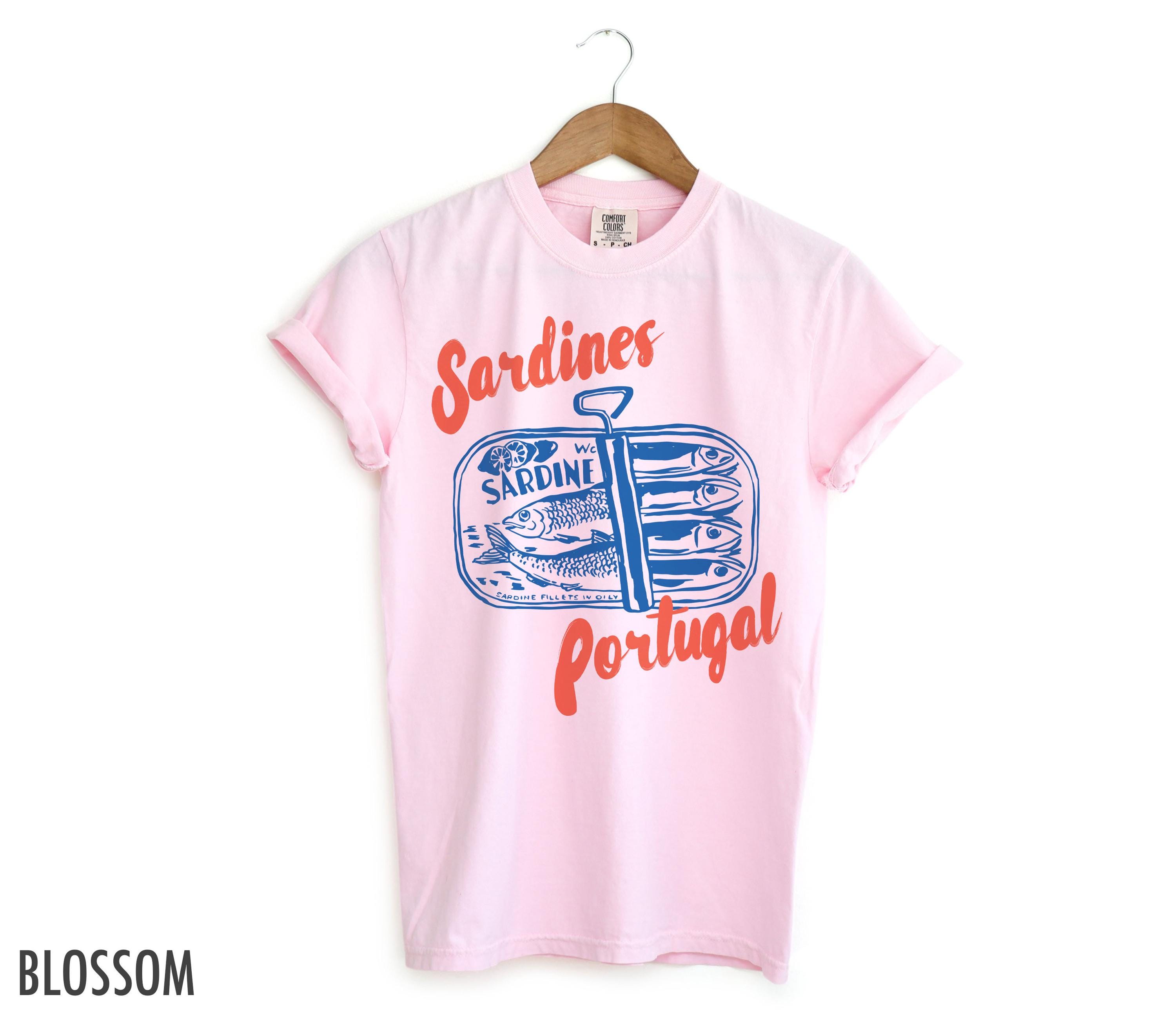 Sardines Shirt, Tinned Fish Shirt, Portugal Tshirt, Vintage