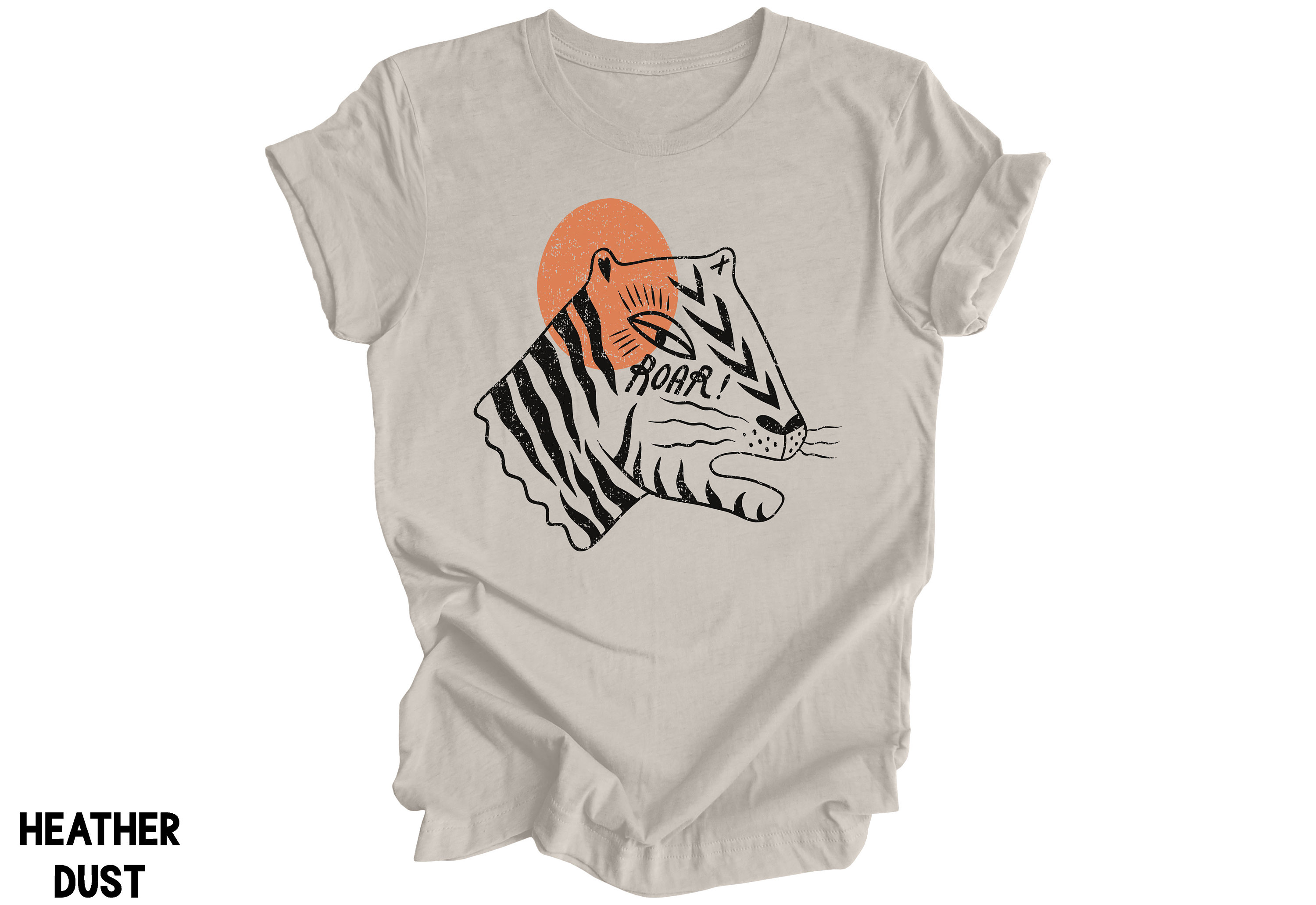 Tiger Shirt Cute Tiger Graphic Tee Boho Clothing Modern Bohemian T