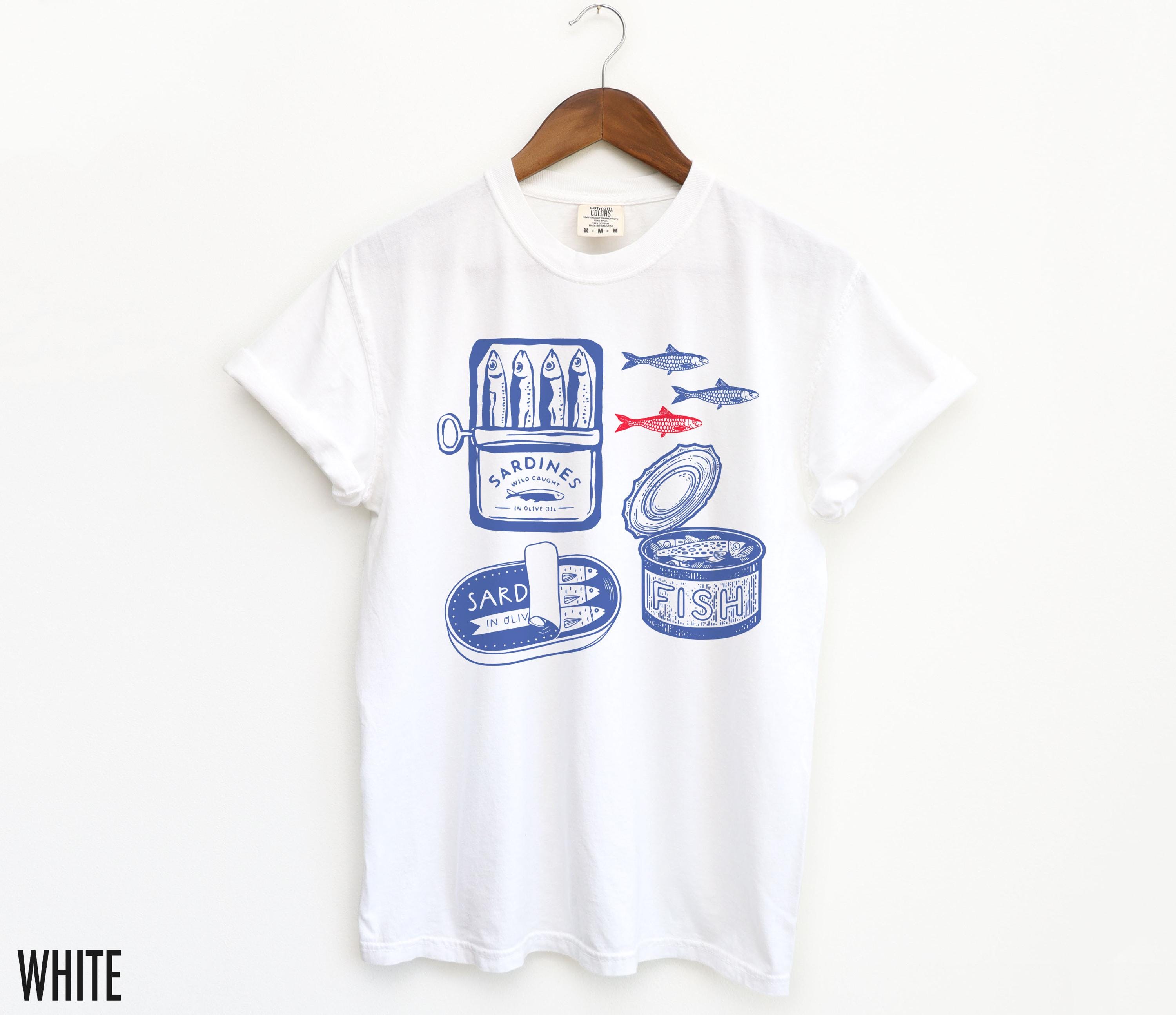 Sardines Shirt, Tinned Fish Shirt, Sardines Tshirt, Coastal Shirt
