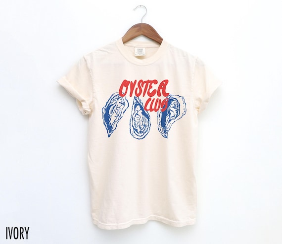 Oyster Shirt, Oyster Club Shirt, Fisherman Aesthetic, Oysters T Shirt,  Retro Summer Shirt, Coastal Shirts, Seafood Tshirt, Oysters Tee - Etsy