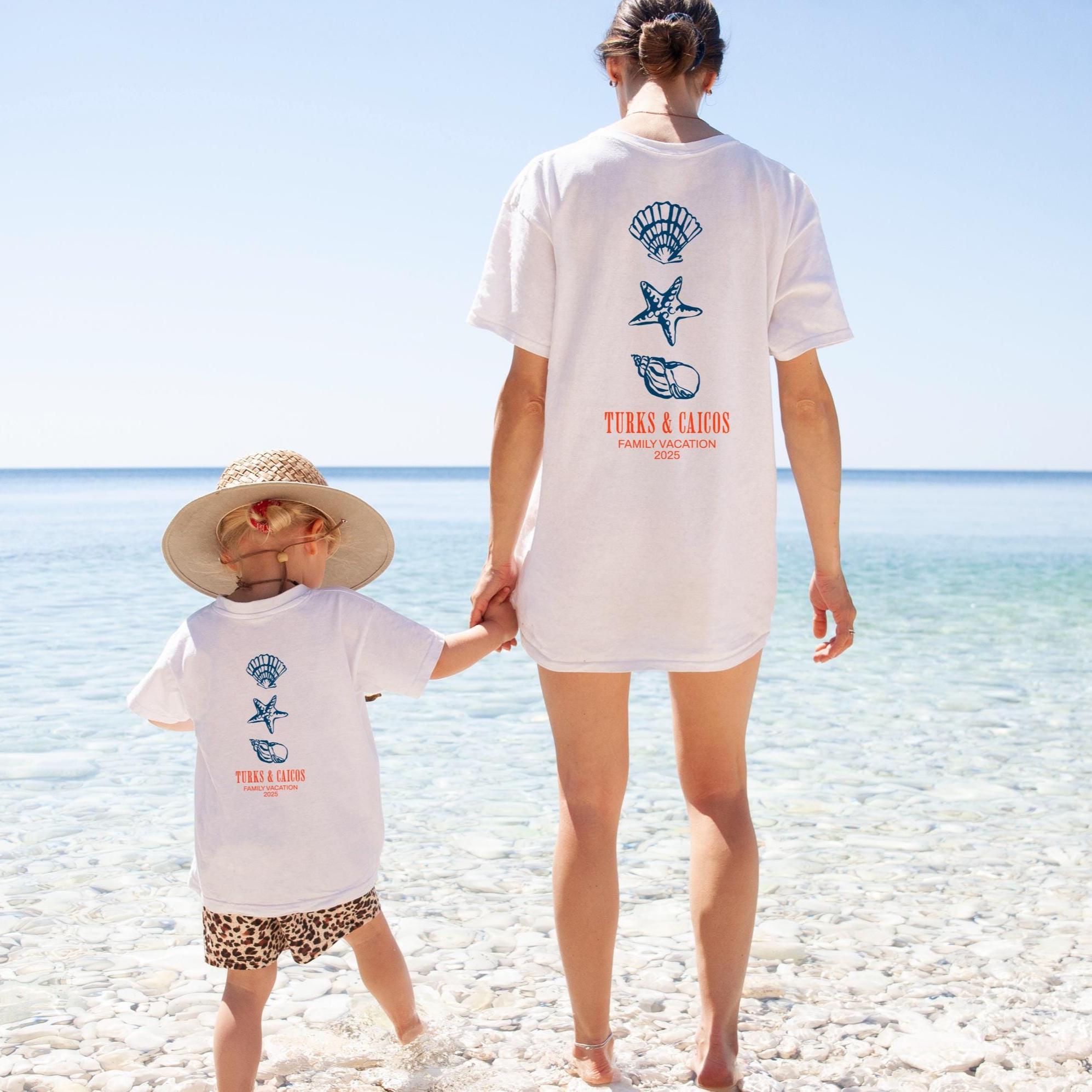 Family Vacation Shirts, Beach TShirt, Family Beach Trip, Vacation 2025 Tee, Coastal T Shirt, Summer Vacation, Family Vacay, Personalized
