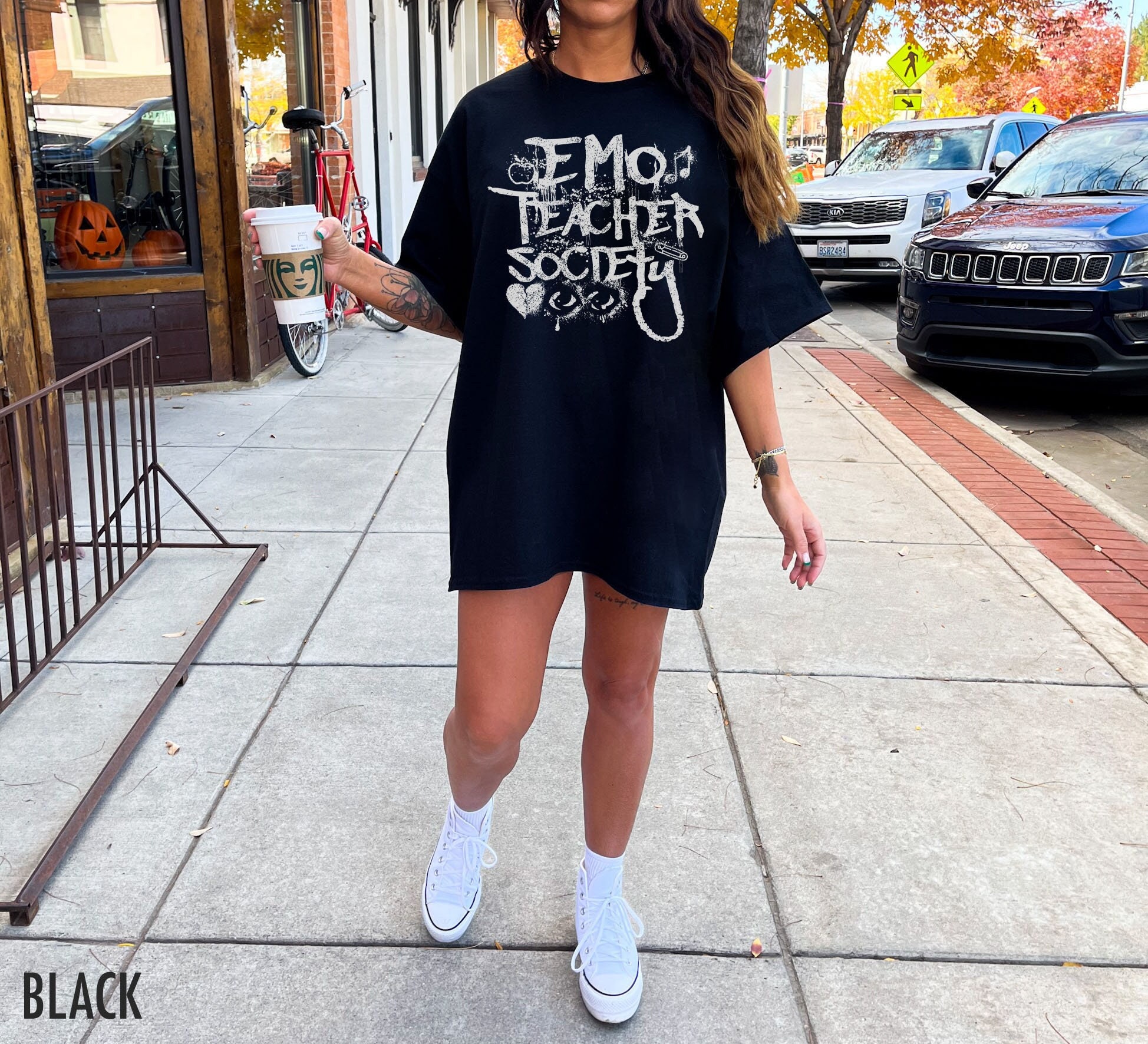 Emo Shirt, Emo Teacher Shirt, Retro Graphic Tee, Comfort Colors