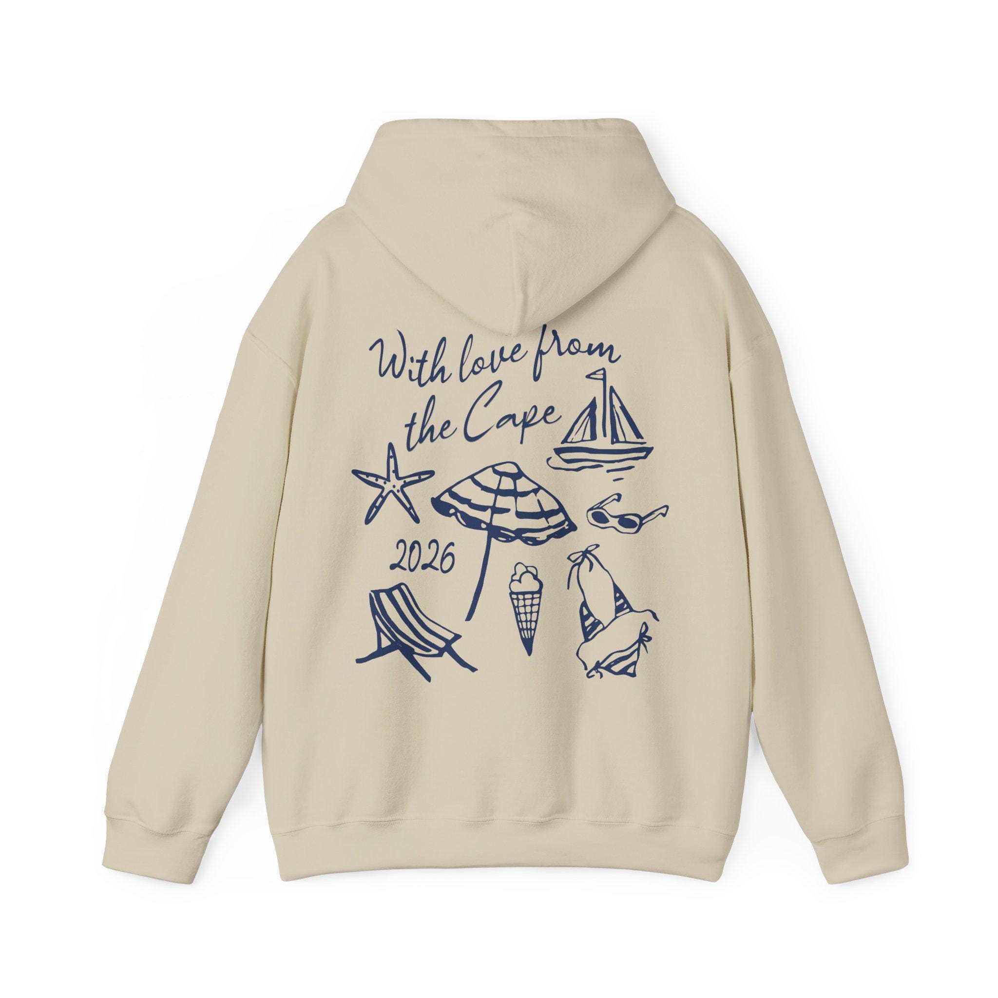 Cape Code Hoodie, 2026 Cape Cod Sweatshirt, the Cape Hoodie, Beach 