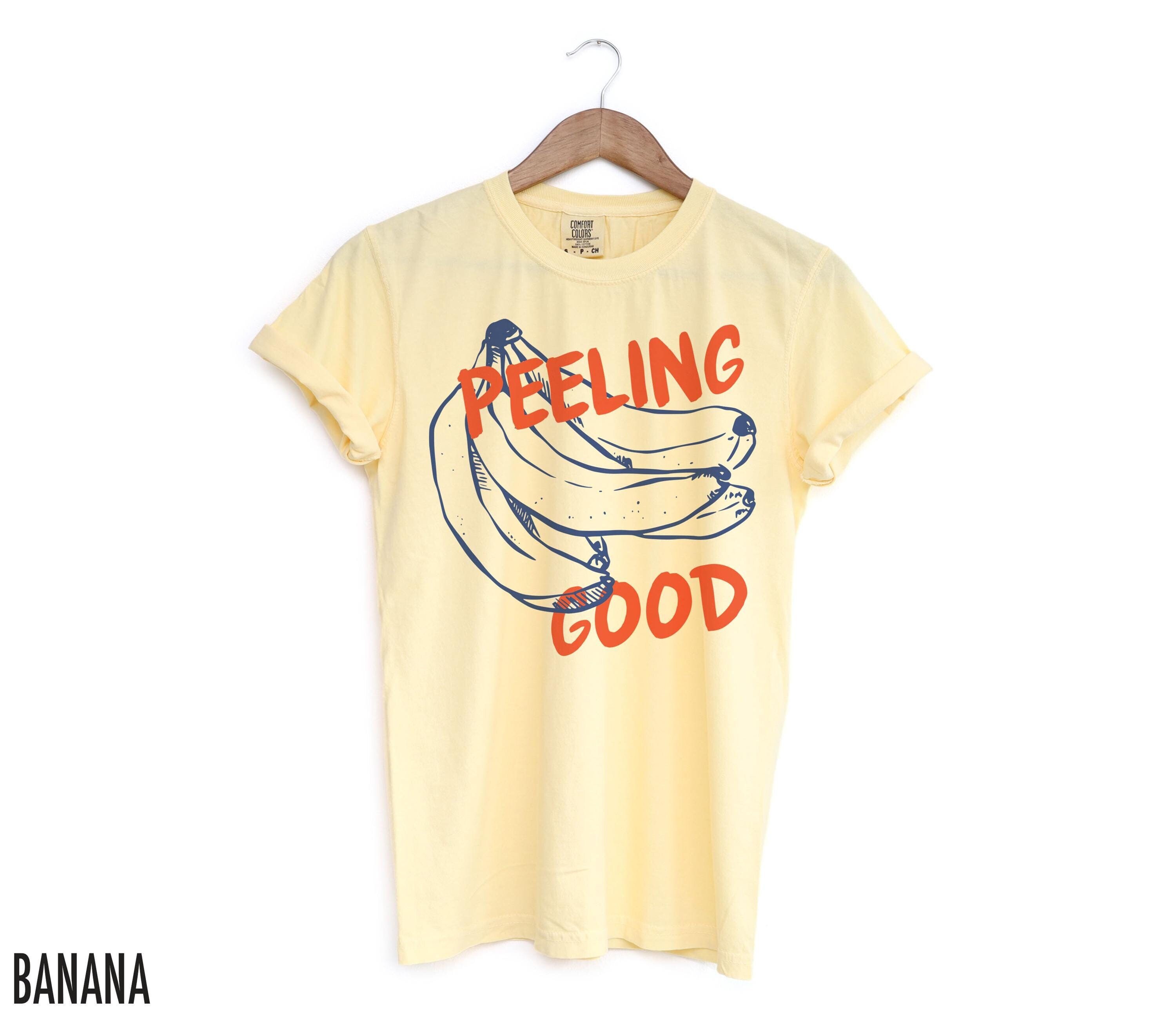 Banana Shirt Pun Tshirt Funny Fruit Shirt Food Pun Food Humor Bananas T Shirt Fruit Puns Silly TShirt Funny Food Shirts Graphic Tee Etsy