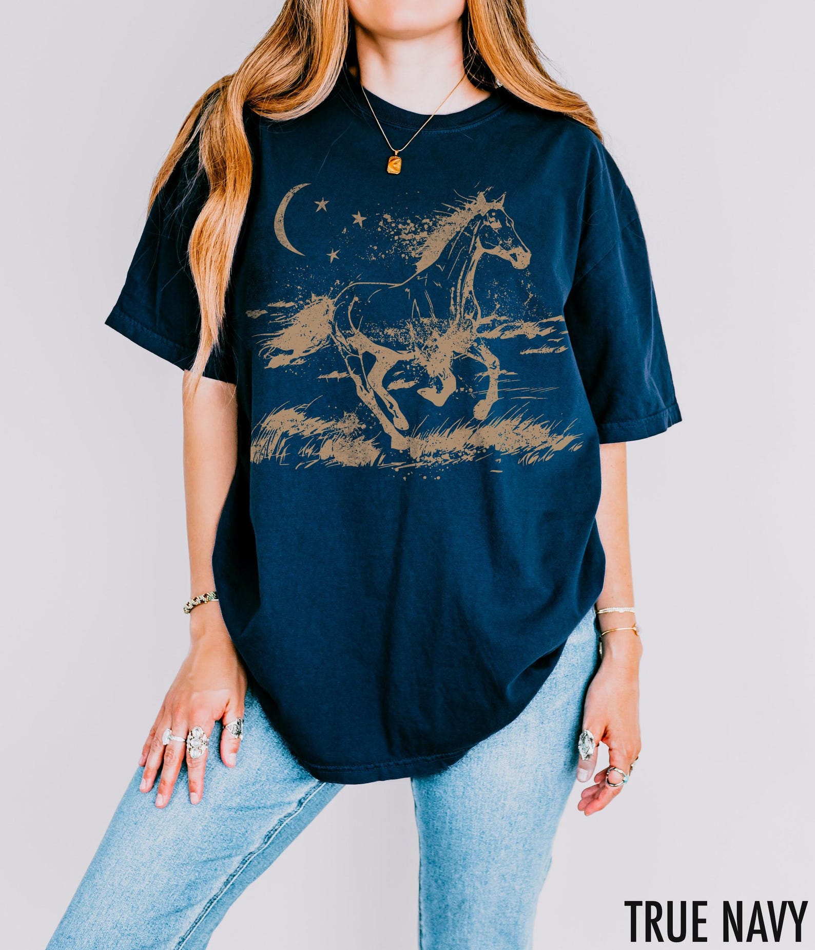 Vintage horse t-shirt
