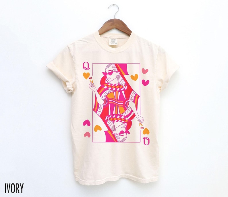 Queen Playing Card Shirt
