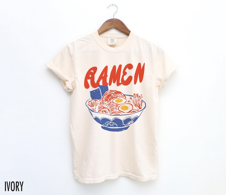 Ramen Shirt, Ramen Lover, Retro Graphic Tee, Foodie T-Shirt, Ramen Noodles TShirt, Vintage Aesthetic, Ramen T-Shirt, Funny Food Shirts