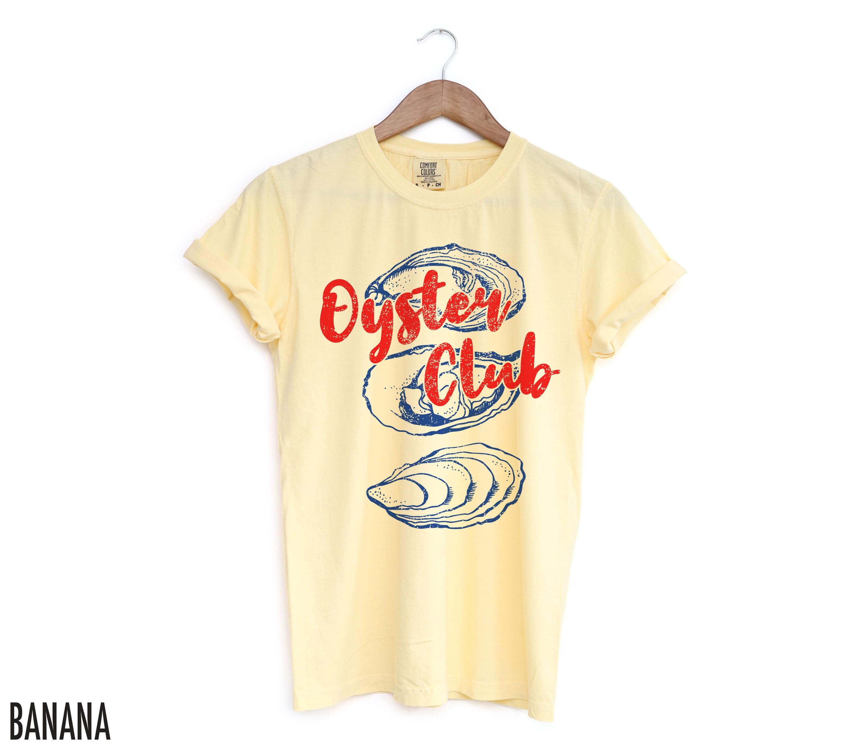 Oyster Shirt, Oyster Club Shirt, Distressed Graphic Tee, Vintage