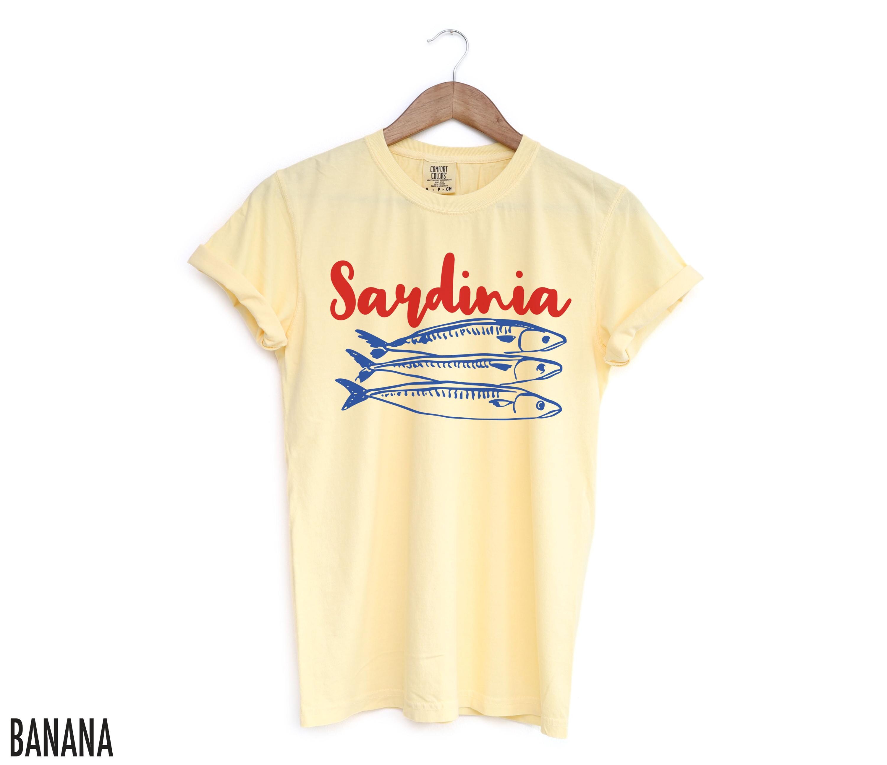 Sardinia Shirt, Sardines Tshirt, Italy Shirts, Sardinia Italy