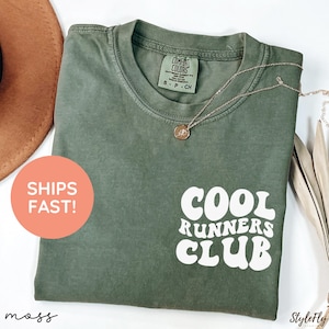 Cool Runners Club, Running Addict Tee, Runner Gift, Funny Running Shirt, Runner Life, Runner T-Shirt, Gift for Runners, Cross Country Shirt