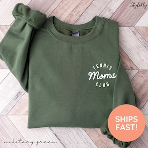 Tennis Mom Sweatshirt, Mom Tennis Sweater, Tennis Mama Shirt, Gift for Tennis Mom, Tennis Mama Sweater, Fall Match Day Shirt, Tennis Mom