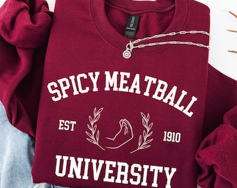 Spice Meatball Sweatshirt, Spicy Meatball Crewneck, Spicy Meatball Sweater, Spicy Meatball Shirt, Spicy Meatball Tee, Spicy Meatball TShirt