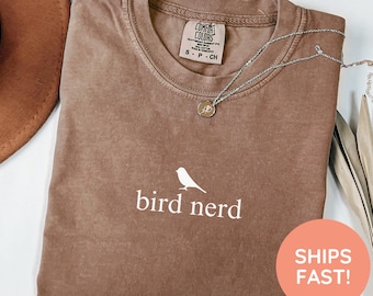 Bird Nerd Shirt, Bird Lover Shirt, Funny Bird Watcher Shirt, Twitcher Shirt, Gift for Bird Nerd, Bird Shirt, Bird Watcher Gift, Bird Nerd T