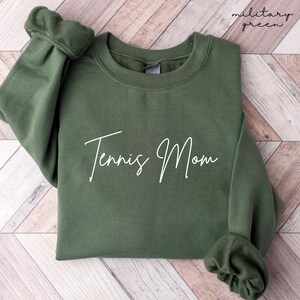 Tennis Mom Sweatshirt, Tennis Mama Sweatshirt, Tennis Mom Crewneck, Tennis Mama Crewneck, Sweatshirt for Tennis Mom, Tennis Mom Longsleeve