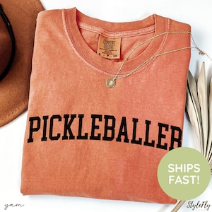 Pickleball Shirt, Pickleball Gift, Pickleball Team Shirt, Comfort Colors Tee, Retro Sport Shirt, Game Day Shirt, Pickleball Player Tee