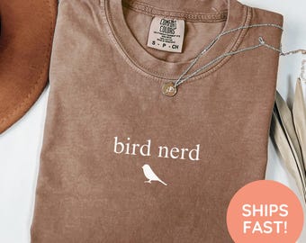 Bird Nerd Shirt, Bird Lover Shirt, Funny Bird Watcher Shirt, Twitcher Shirt, Gift for Bird Nerd, Bird Shirt, Bird Watcher Gift, Bird Nerd T