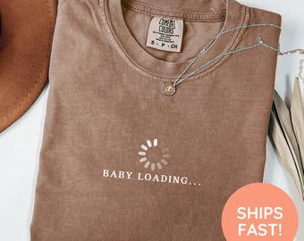 Comfort Colors Pregnancy Announcement T-shirt, funny pregnancy shirt, Pregnancy Reveal Tee, Baby Shower Gift, Mom Shirt, New Mom Shirt