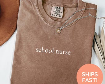 School Nurse Shirt, School Nurse T-Shirt, School Nurse RN Appreciation Gift, School Nurse Grad Gift, Nursing Appreciation Gifts