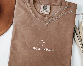 School Nurse Shirt, School Nurse T-Shirt, School Nurse RN Appreciation Gift, School Nurse Grad Gift, Nursing Appreciation Gifts