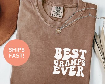 Comfort Colors Best Gramps Ever Shirt, Cool Gramps Club, Father's Day Shirt, Best Grandpa Shirt, Gramps Shirt, Pops Shirt, Gramps Tee, Papa