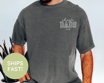 Cheer Dad Shirt, Cheerleading Dads Tee, Cheer Team Gift for Him, Dance Team Dads Shirt, Cheer Dad Life, Cheer Dads Club, Cheerleader Dad