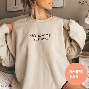 Fall Sweatshirt, Autumn Sweatshirt, Cozy Season Sweatshirt, Womens Fall Sweaters, Women Fall Shirt, Sweater Weather, Cute Fall Sweater