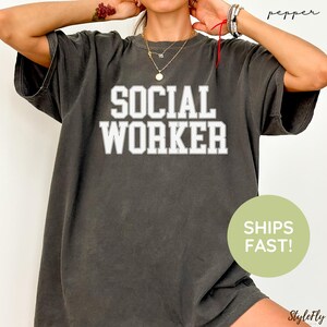 Social Workers Club Shirt, Gift for Social Worker, New Social Worker Gift, Social Worker Appreciation Shirt, Mental Health Advocate Tee