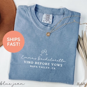 Wine Bachelorette Party Shirts Custom Bachelorette Party Shirts Bride on Cloud Wine Bridal Party Shirts Luxury Bachelorette Comfort Colors
