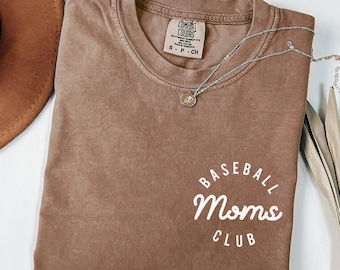 Baseball Moms Club Shirt, Funny Baseball Mom Tee, Sports Mom Shirt, Baseball Fan Mom Tee, Baseball Club Shirt, Team Mom Shirt, Baseball Mom