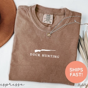 Comfort Colors Duck Hunting Shirt, Duck Hunting Shirt, Mallard Duck Shirt, Mama of Hunters, Hunting Shirt, Hunting Season Shirt, Duck Hunter