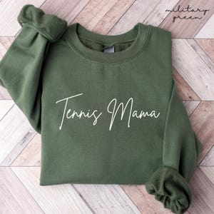 Tennis Mom Sweatshirt, Tennis Mama Sweatshirt, Tennis Mom Crewneck, Tennis Mama Crewneck, Sweatshirt for Tennis Mom, Tennis Mom Longsleeve