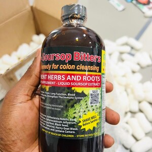 Amenazel Organic Soursop Bitters
